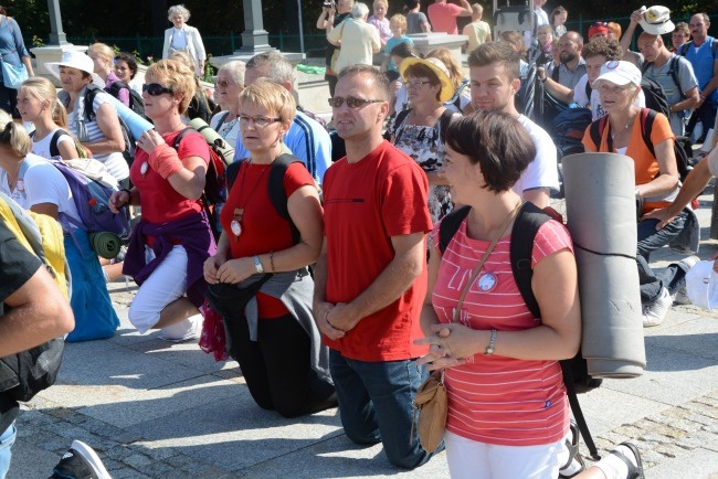 Wejście na Jasną Górę c.d.