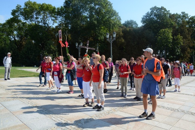 Wejście na Jasną Górę c.d.