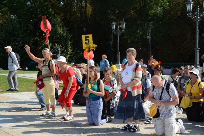 Wejście na Jasną Górę c.d.