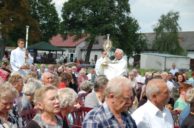 Chorzy w wysokolskim sanktuarium 