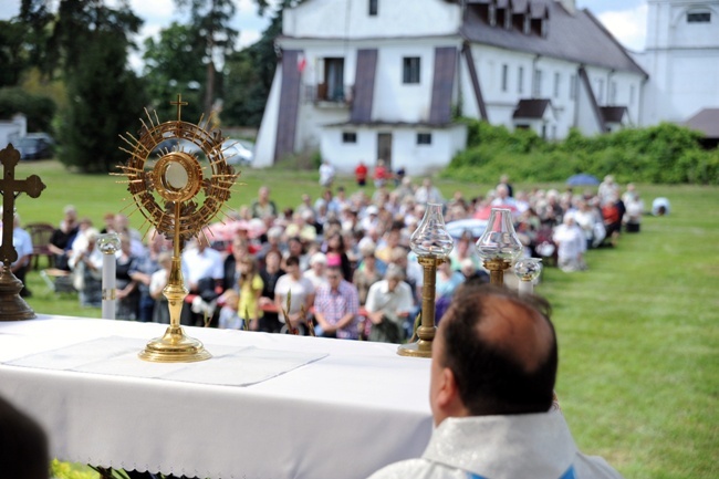 Chorzy w wysokolskim sanktuarium 