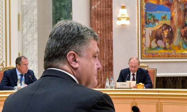 Rozpoczęło się spotkanie Poroszenko-Putin