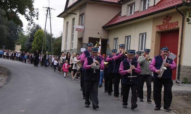 Otwarcie sali gimnastycznej w Trzebini