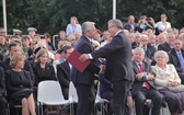 Bronisław Komorowski i Joachim Gauck na Westerplatte 