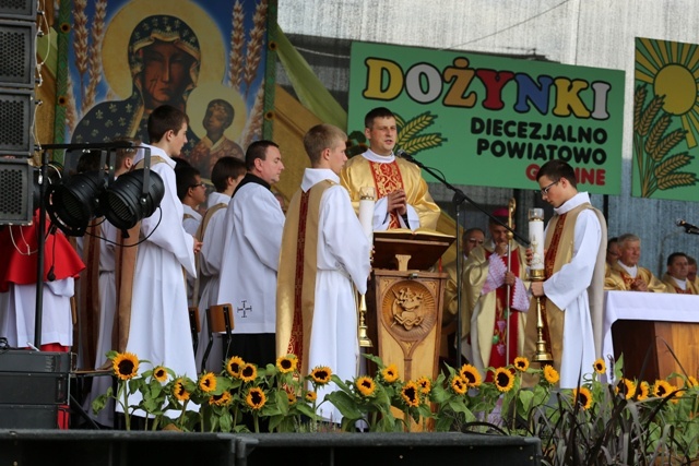 Diecezjalne dożynki w Czańcu