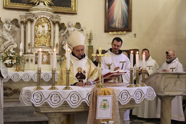 Biskupie prymicje u franciszkanów w Cieszynie