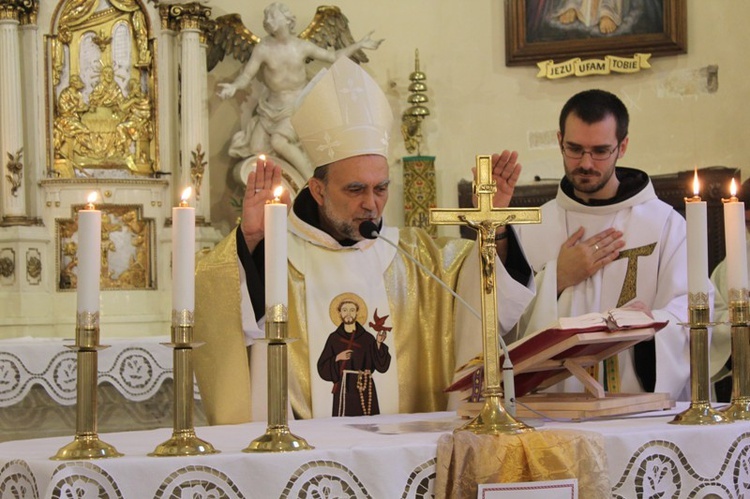 Biskupie prymicje u franciszkanów w Cieszynie