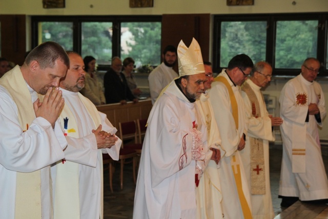 Prymicje bp. Tadeusza Kusego w Cieszynie-Kalembicach