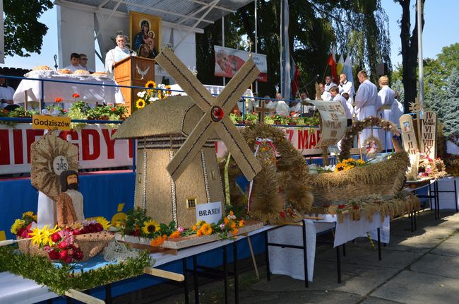 Uroczystość dożynkowe w Janowie Lubelskim