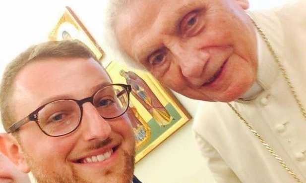 Pierwsze "selfie" Benedykta XVI