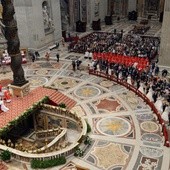 Franciszek na ślubie 20 par małżeńskich