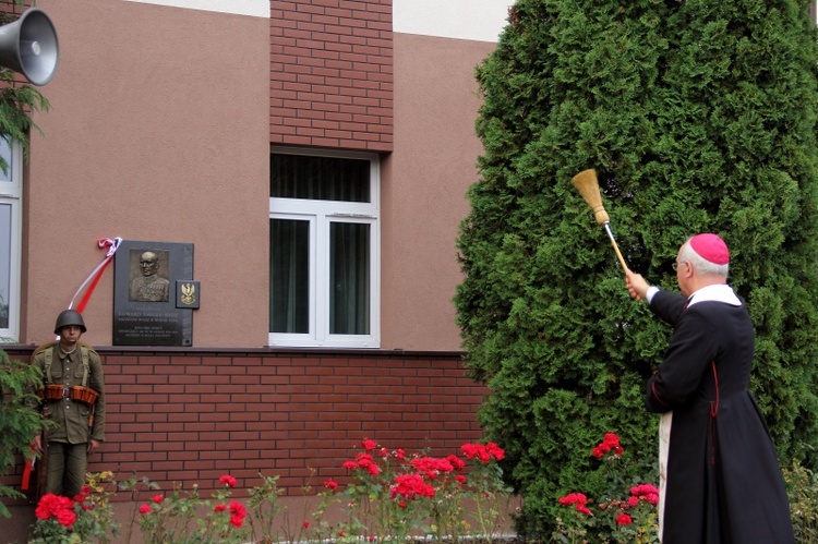 Odsłonięcie tablicy ku czci marsz. E. Śmigłego-Rydza