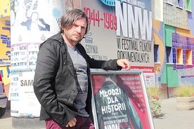  Arkadiusz Gołębiewski, reżyser, twórca filmu „Kwatera Ł”, pomysłodawca i organizator gdyńskiego festiwalu Niepokorni, Niezłomni, Wyklęci