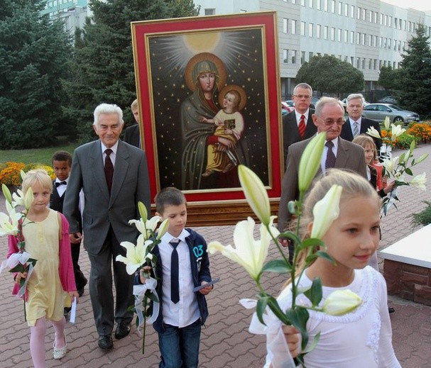 Cudowny obraz powitały także dzieci