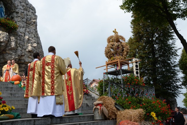 Dożynki diecezjalne na Górze św. Anny