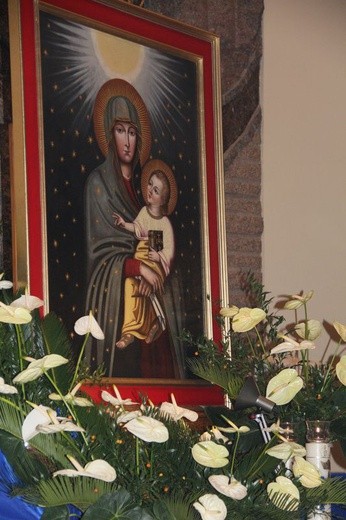 Obraz Matki Bożej Latyczowskiej w parafii NMP Nieust. Pomocy