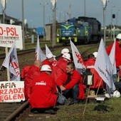 Górnicy protestują