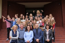 Przez tydzień z uczniami z "Klasyka" integrowali się gimnazjaliści z Niemiec