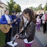 Koronka na ulicy w Bornem Sulinowie