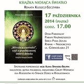 Promocja książki "Witraże w ciemności", Rybnik-Niedobczyce, 17 października