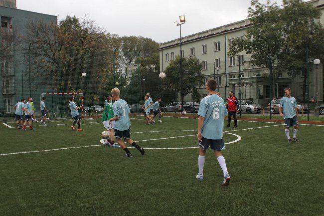 Miasteczko akademickie Politechniki Śląskiej i nowe boisko