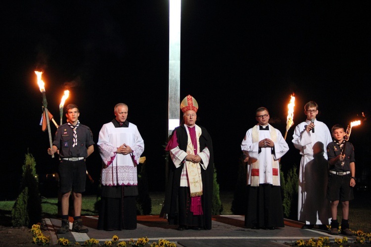 Poświęcenie placu pod budowę kościoła