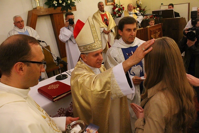 Abp Mieczysław Mokrzycki w Wałbrzychu