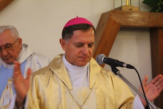 Abp Mieczysław Mokrzycki w Wałbrzychu