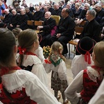 Edyta Geppert na jubileuszu ks. Józefa Strączka