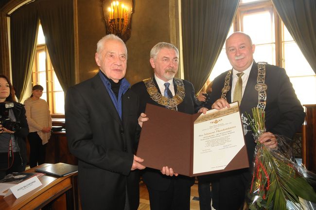 Adam Macedoński Honorowym Obywatelem Miasta Krakowa