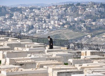 Żydowski cmentarz na stoku Góry Oliwnej