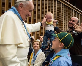 Papież spotkał się ze skautami