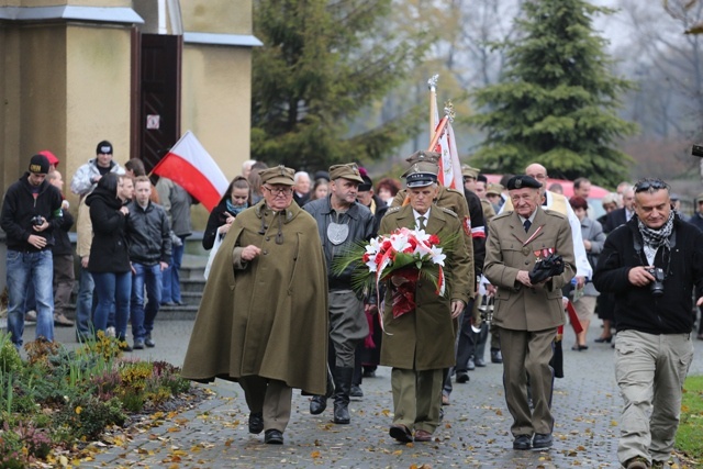 Grób partyzantów "Bartka" w Mazańcowicach