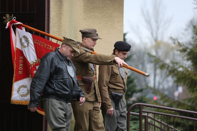 Grób partyzantów "Bartka" w Mazańcowicach