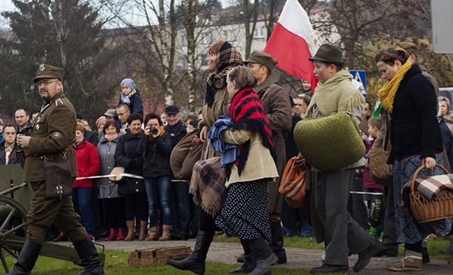 Inscenizacja w Białym Borze