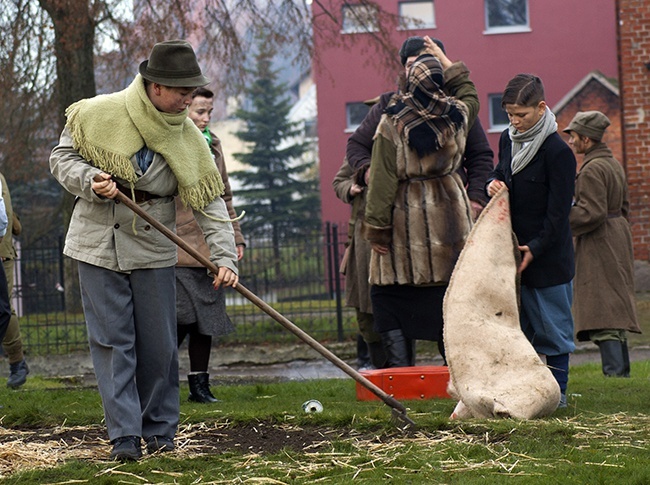 Inscenizacja w Białym Borze