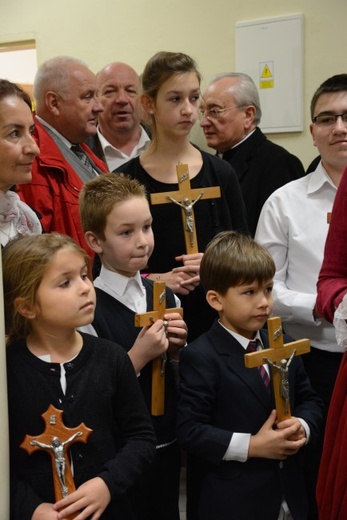 Poświęcenie gmachu szkół katolickich w Opolu