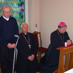 Pierwsza wizyta nowego ordynariusza w Radomiu - modlitwa w domowej kaplicy bp. Stefana Siczka