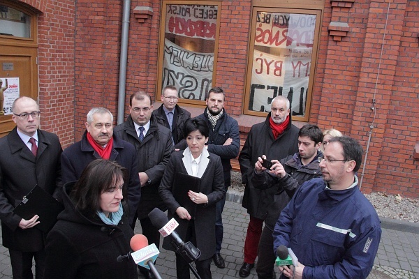 Konferencja gdańskich radnych PiS