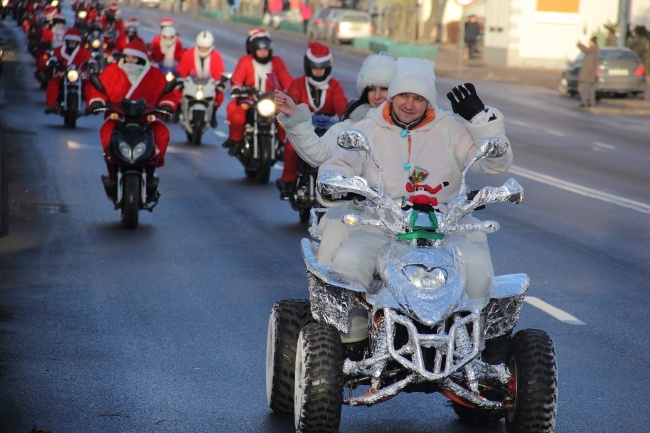 Akcja "Mikołaje na Motocyklach"