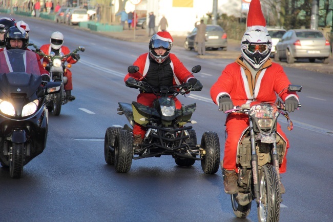 Akcja "Mikołaje na Motocyklach"