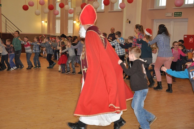 Św. Mikołaj na drezynie!