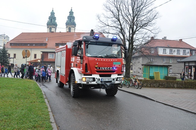 Św. Mikołaj na drezynie!