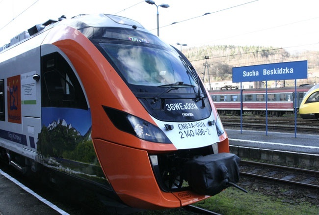 Nowoczesne pociągi w Małopolsce