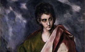 El Greco, Św. Jan Ewangelista (fragment obrazu)