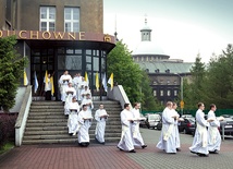 Obecna siedziba seminarium w dniu święceń kapłańskich w 2014 r. 