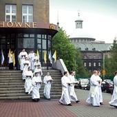 Obecna siedziba seminarium w dniu święceń kapłańskich w 2014 r. 