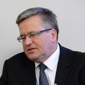 Świadek Bronisław Komorowski