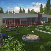  Projekt nowego ośrodka wsparcia dziennego dla dzieci i młodzieży,  który fundacja chciałaby stworzyć w Zabrzu 