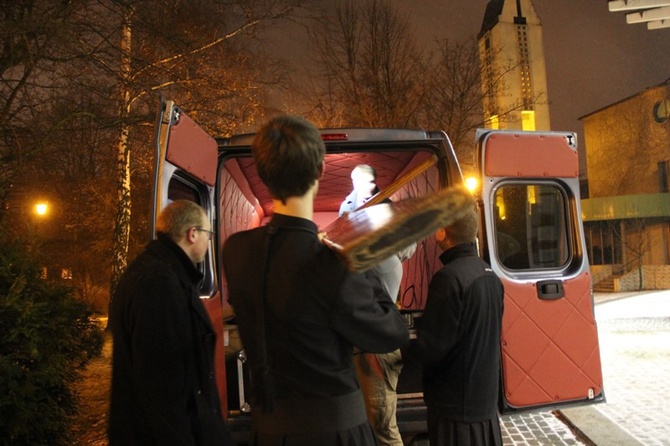 Symbole ŚDM na Koszutce